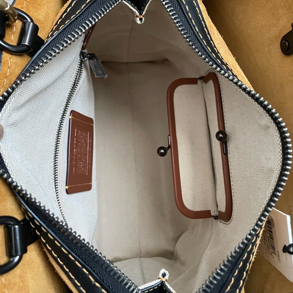 🍁SOLD Coach Rogue 30 bag black new with tags - Picture 12 of 13